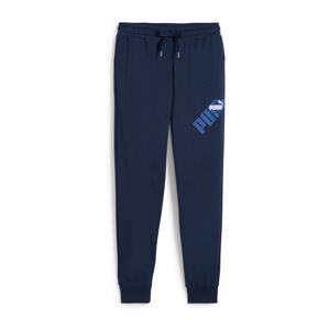 PUMA Športové nohavice 'POWER'  modrá / námornícka modrá / biela