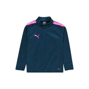 PUMA Funkčné tričko 'TeamLiga'  tmavomodrá / ružová