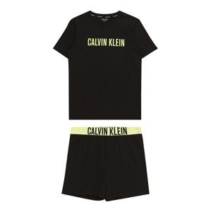 Calvin Klein Underwear Pyžamo  žltá / čierna