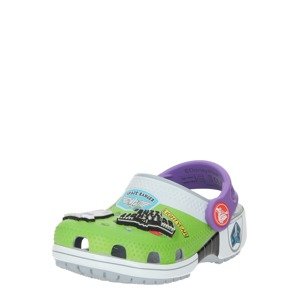 Crocs Otvorená obuv 'Toy Story Buzz Classic'  pastelovo modrá / trávovo zelená / fialová / čierna