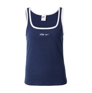 Nike Sportswear Top  námornícka modrá / biela