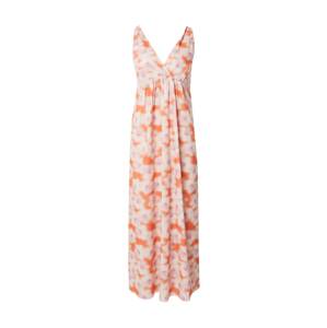 DRYKORN Letné šaty 'MAURIA'  oranžová / ružová / biela