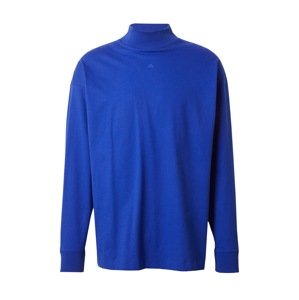 ADIDAS PERFORMANCE Funkčné tričko 'Basketball Long-sleeve'  modrá / biela