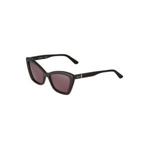 Karl Lagerfeld Slnečné okuliare  čierna / strieborná