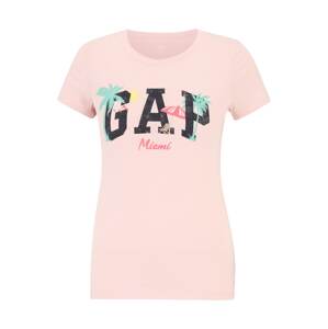 Gap Petite Tričko  mätová / pitaya / pastelovo ružová / čierna