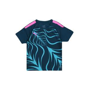 PUMA Funkčné tričko 'IndividualLIGA'  námornícka modrá / azúrová / ružová