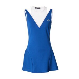 J.Lindeberg Športové šaty 'Matilda'  kráľovská modrá / biela