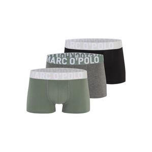 Marc O'Polo Boxerky  svetlosivá / sivá melírovaná / pastelovo zelená / čierna