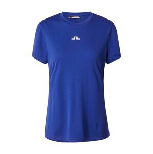 J.Lindeberg Funkčné tričko 'Ada'  kráľovská modrá / biela