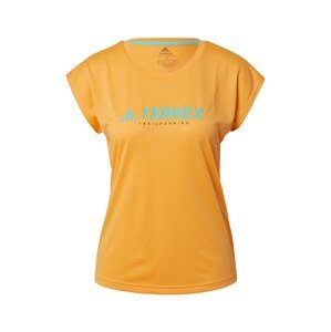 ADIDAS TERREX Funkčné tričko  mätová / oranžová