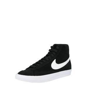 Nike Sportswear Členkové tenisky 'Blazer 77'  čierna / biela