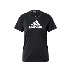 ADIDAS SPORTSWEAR Funkčné tričko 'Primeblue Designed 2 Move Logo'  čierna / biela
