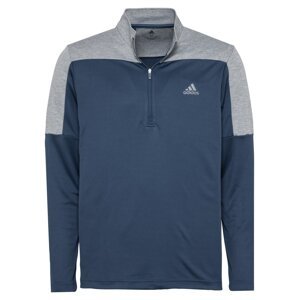 adidas Golf Športová mikina  modrosivá / sivá melírovaná