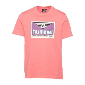 hummel hive Tričko 'FRESH'  svetlomodrá / fialová / staroružová / čierna / biela