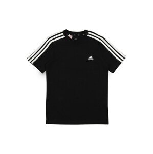 ADIDAS SPORTSWEAR Funkčné tričko 'Essential'  čierna / biela