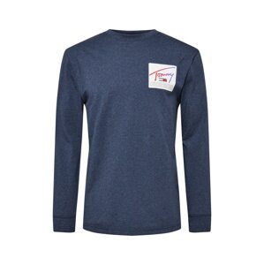 Tommy Jeans Tričko  námornícka modrá / dymovo modrá / pitaya / ohnivo červená / biela