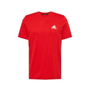 ADIDAS SPORTSWEAR Funkčné tričko 'Aeroready Designed To Move Feelready'  červená / biela