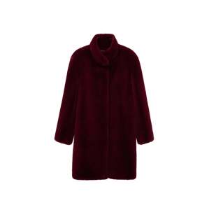 MANGO Zimný kabát 'Chillyn'  vínovo červená