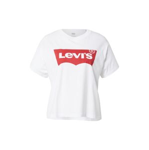 LEVI'S ® Tričko 'Graphic Varsity Tee'  červená / biela