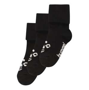 Hummel Športové ponožky 'SORA'  čierna / biela