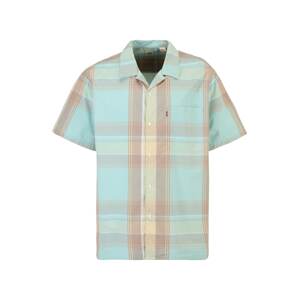 Levi's® Big & Tall Košeľa 'Big Sunset Camp Shirt'  svetlobéžová / vodová / brokátová / kaki