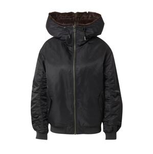 LEVI'S ® Prechodná bunda 'Oversized Hooded Jacket'  čierna
