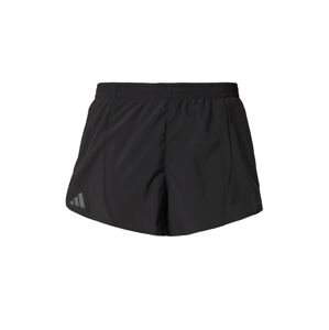 ADIDAS PERFORMANCE Športové nohavice 'Adizero Essentials '  sivá / čierna