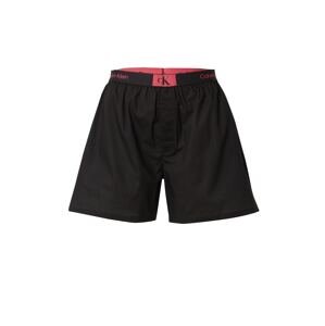 Calvin Klein Underwear Pyžamové nohavice  ružová / čierna