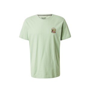 BLEND Tričko  pastelovo zelená / zmiešané farby