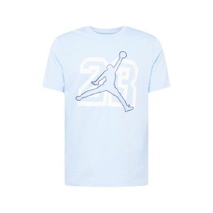 Jordan Tričko 'FLT ESS'  pastelovo modrá / tmavomodrá / biela