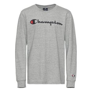 Champion Authentic Athletic Apparel Tričko  sivá melírovaná / ohnivo červená / čierna