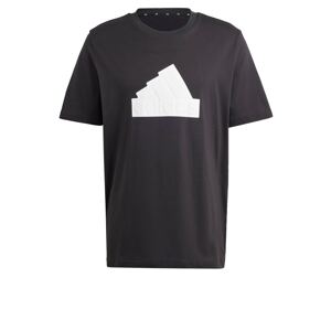 ADIDAS SPORTSWEAR Funkčné tričko ' Future Icons'  čierna / biela