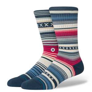 Stance Športové ponožky 'CURREN ST'  nebielená / námornícka modrá / modrosivá / ohnivo červená