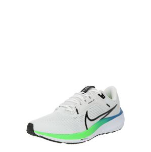NIKE Bežecká obuv 'Air Zoom Pegasus 40'  modrá / zelená / čierna / biela