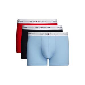 Tommy Hilfiger Underwear Boxerky 'Essential'  svetlomodrá / červená / čierna / biela