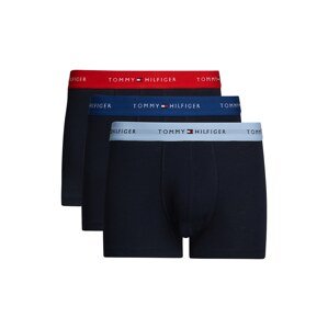 Tommy Hilfiger Underwear Boxerky 'Essential'  námornícka modrá / svetlomodrá / tmavomodrá / červená