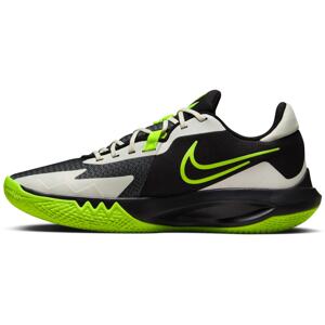 NIKE Športová obuv 'Precision 6'  svetlosivá / trávovo zelená / čierna
