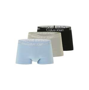 Calvin Klein Underwear Boxerky  dymovo modrá / pastelovo zelená / čierna