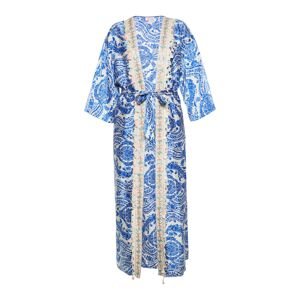 IZIA Kimono  béžová / modrá / ružová / biela