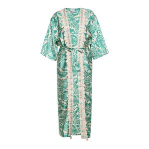 IZIA Kimono  béžová / tyrkysová / zelená