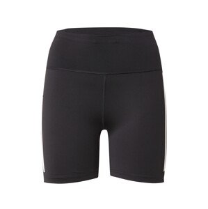 ADIDAS PERFORMANCE Športové nohavice 'Dailyrun 3-stripes 5-inch'  čierna / biela