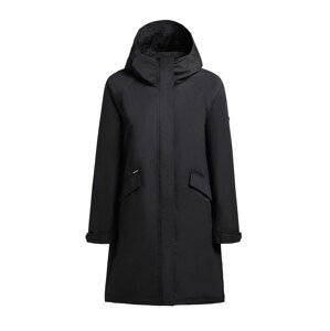 khujo Prechodný kabát 'MILEYA'  čierna