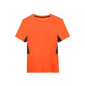4F Tričko  oranžová / čierna