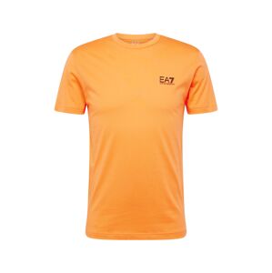 EA7 Emporio Armani Funkčné tričko  oranžová / červená / čierna