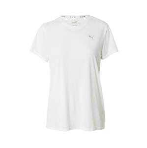 PUMA Funkčné tričko 'RUN FAVORITES'  svetlosivá / biela