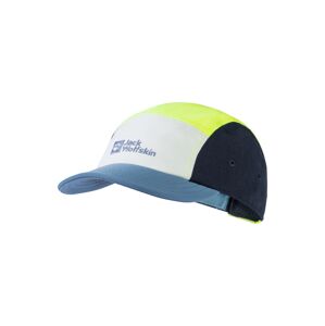 JACK WOLFSKIN Športová čiapka 'WIVID'  námornícka modrá / opálová / pastelovo modrá / neónovo žltá