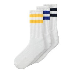 NAME IT Ponožky 'BRYAN'  námornícka modrá / žltá / čierna / biela