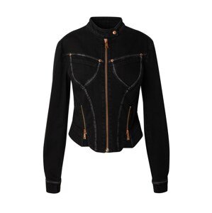 Versace Jeans Couture Prechodná bunda '76DP461'  zlatá / čierna