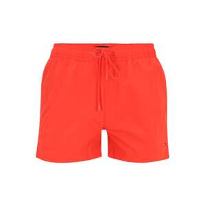 Tommy Hilfiger Underwear Plavecké šortky  tmavomodrá / červená / oranžovo červená / biela