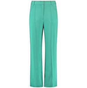 GERRY WEBER Plisované nohavice  smaragdová
